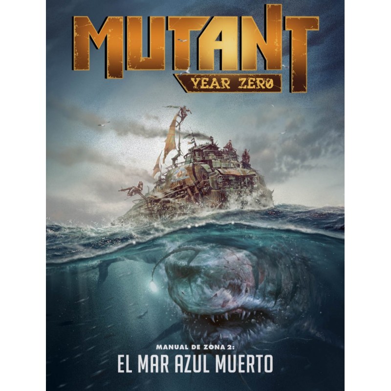 Mutant Year Zero: Manual de Zona 2 El Mar Azul Muerto