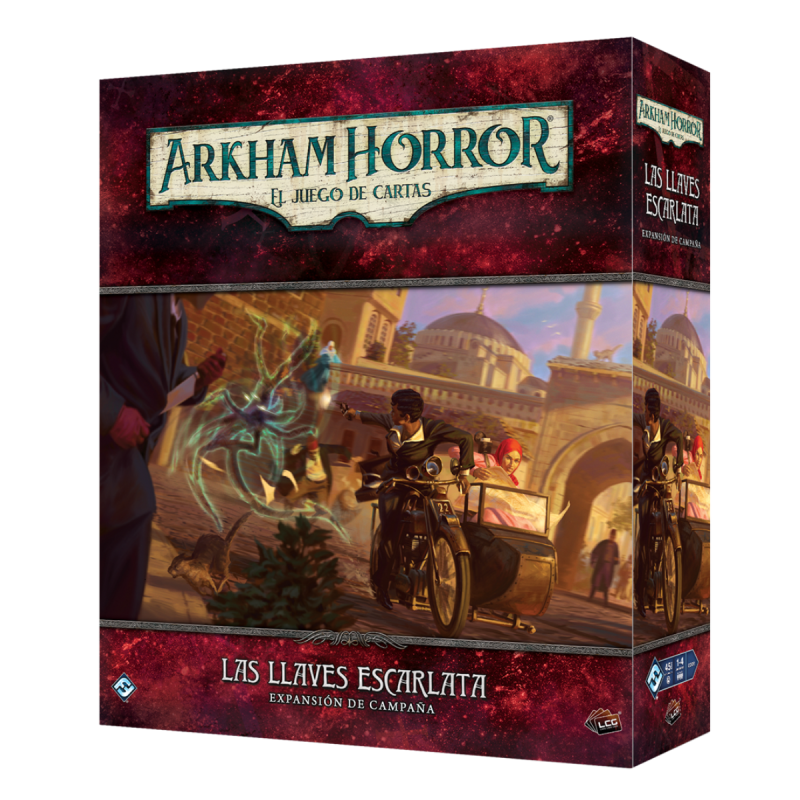 Arkham Horror LCG: Las Llaves Escarlata Expansión de Campaña