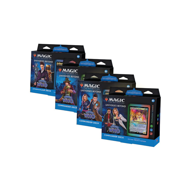 Doctor Who Commander Pack 4 mazo