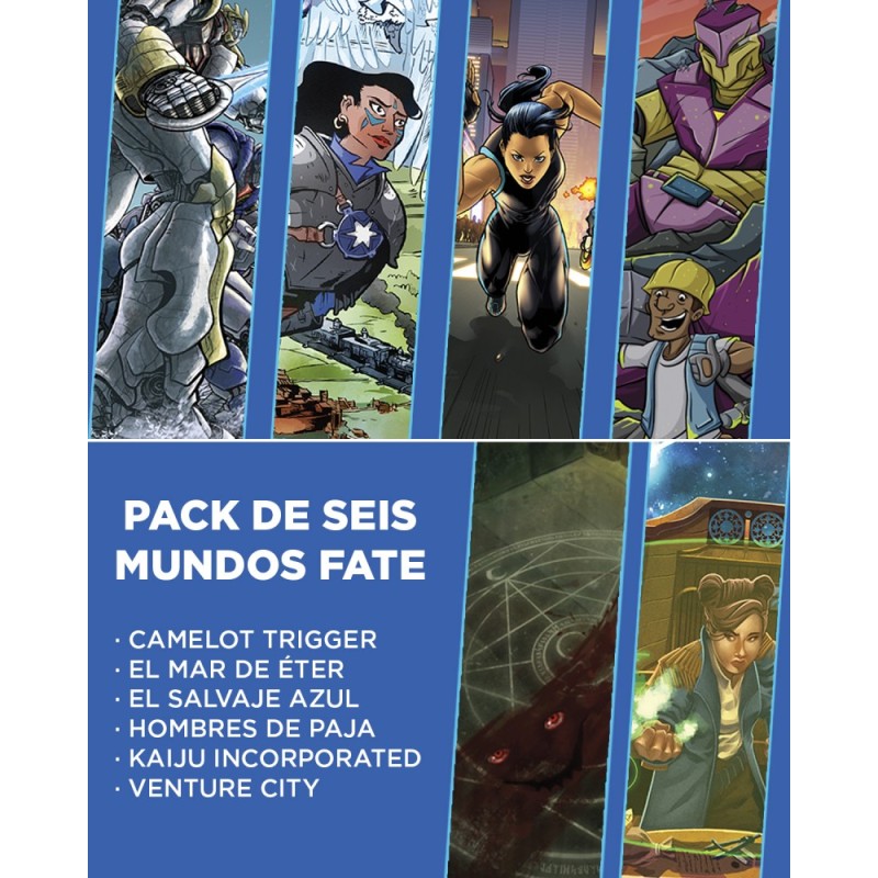 Pack Mundos Fate Básico