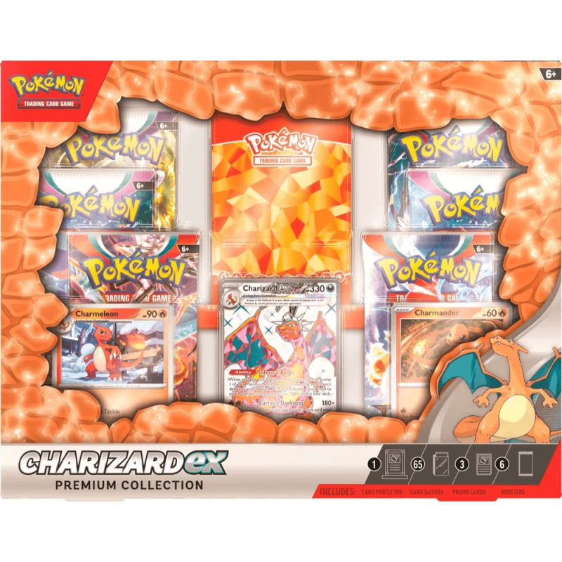 Pokemon Scarlet & Violet - Charizard EX Premium Collection (Inglés)