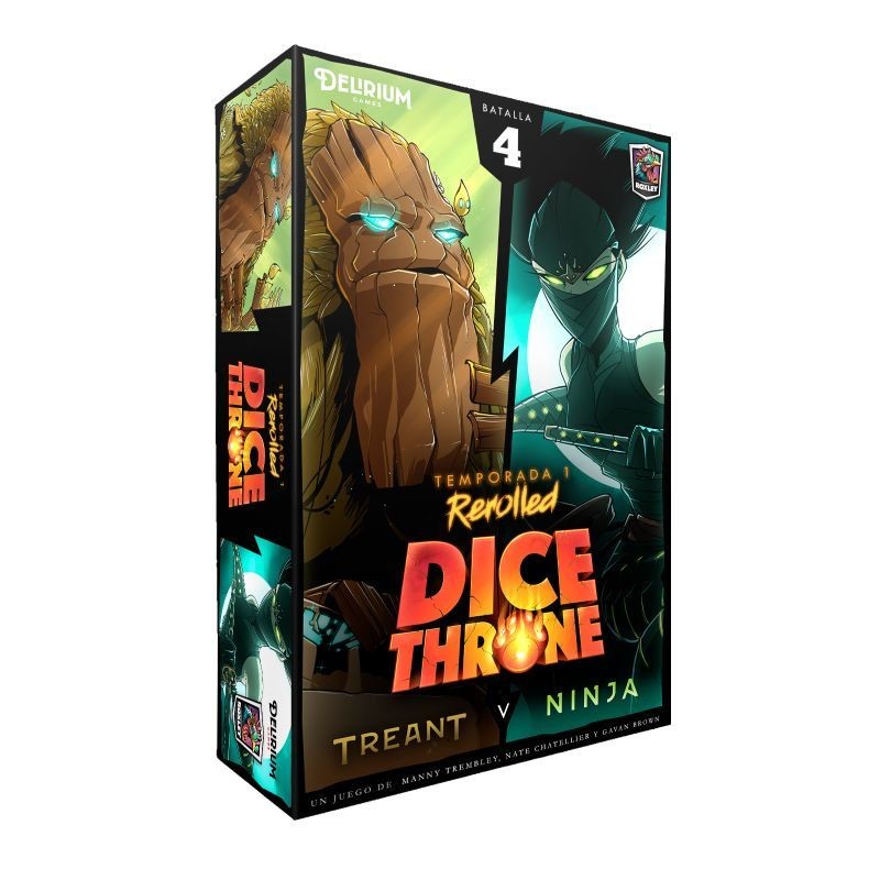 Dice Throne 4 Ninja vs Treant