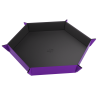 GG: Magnetic Dice Tray Hexagonal Black/Purple