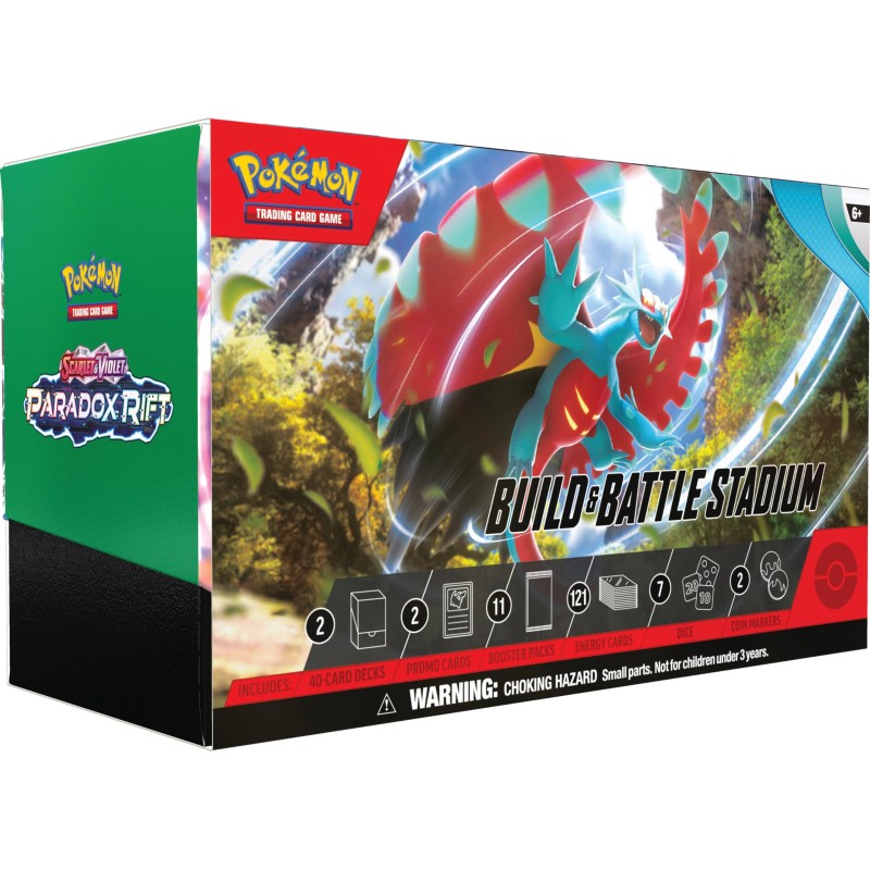 Pokemon TCG Scarlet & Violet - Paradox Rift - Build & Battle Stadium Español