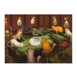 Puzzle Exploding Kittens 1000 piezas: Cats Playing Craps