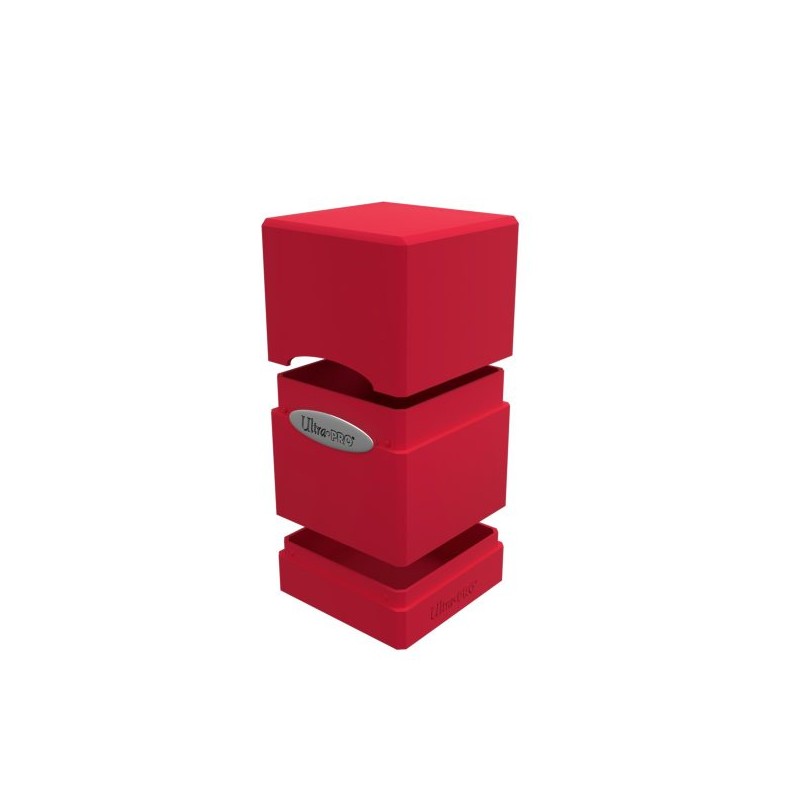 Ultra Pro Satin Tower Box 100+ Apple Red