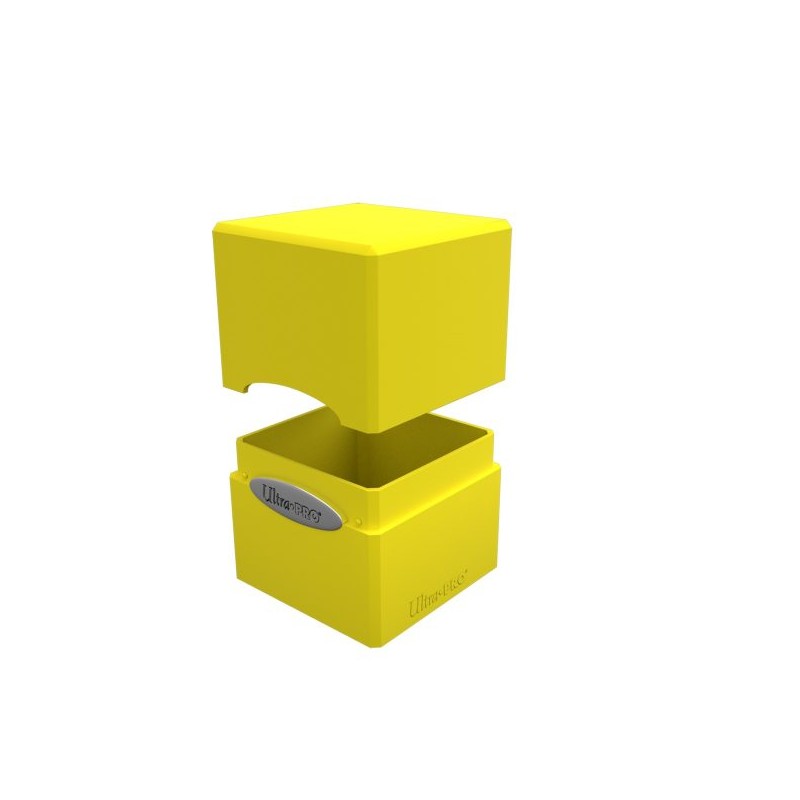 Ultra Pro Satin Cube Box 100+ Lemon Yellow