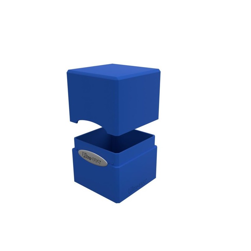 Ultra Pro Satin Cube Box 100+ Pacific Blue