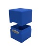 Ultra Pro Satin Cube Box 100+ Pacific Blue