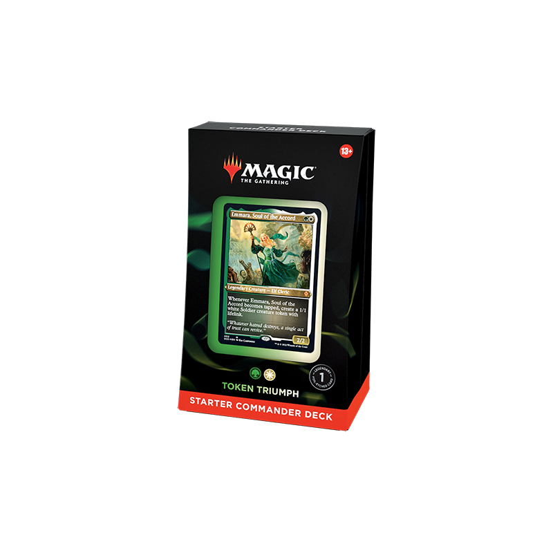 MTG Mazo Inicial de Commander - Triunfo de las fichas - Ingles