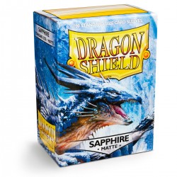 Dragon Shield Sleeves - 100 Standard - Shappire Matte