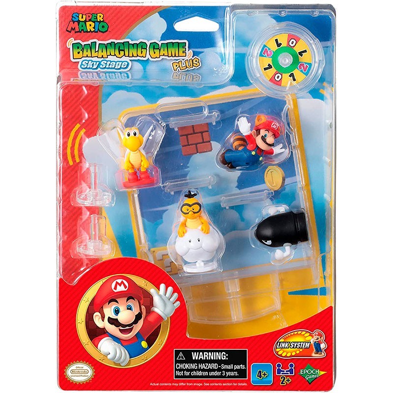 Super Mario balancing game plus sky stage