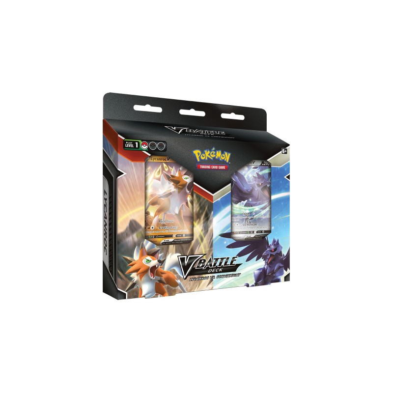 V battle deck - lycanroc vs corviknight (INGLES)