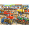 Puzzle Ravensburger - en la estacion de tren
