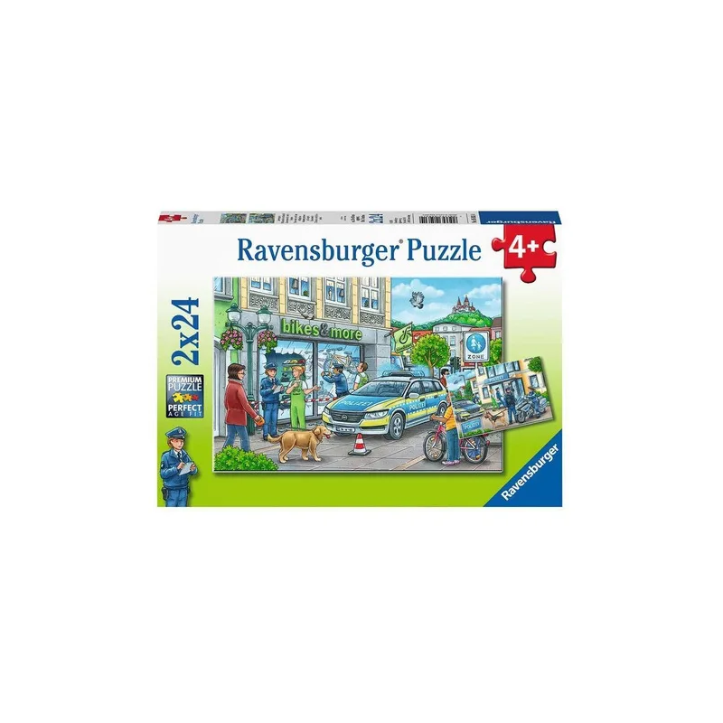 Puzzle Ravensburger - en la calle con el jefe de policia 2x24
