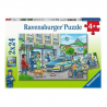 Puzzle Ravensburger - en la calle con el jefe de policia 2x24
