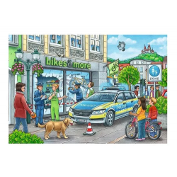 Puzzle Ravensburger - en la calle con el jefe de policia 2x24