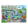 Puzzle Ravensburger - en la calle con el jefe de policia 2x24
