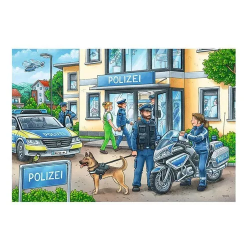 Puzzle Ravensburger - en la calle con el jefe de policia 2x24