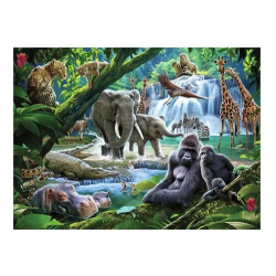 Puzzle Ravensburger - animales de la selva