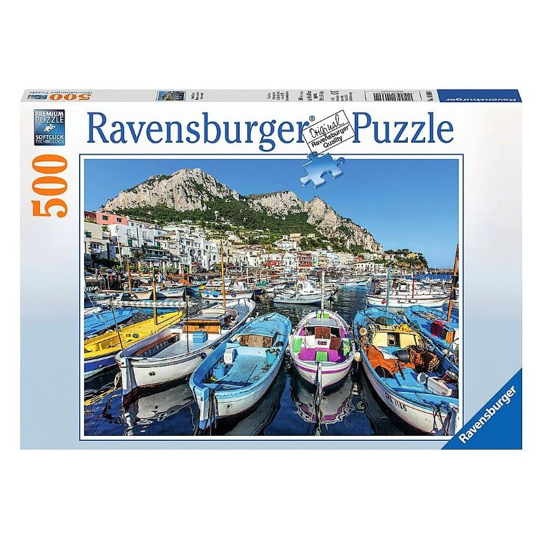 Puzzle Ravensburger - muelle colorido