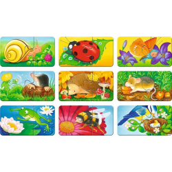 Puzzle Ravensburger - Animales del prado my first puzzles
