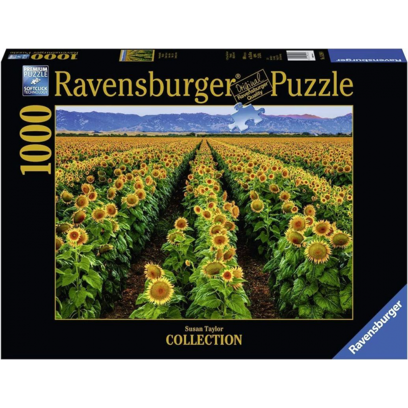 Puzzle Ravensburger - campo de girasoles
