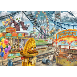 Puzzle Ravensburger 368 - el parque de atracciones