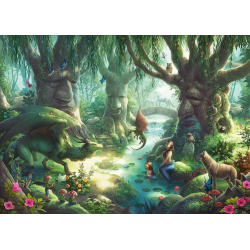 Puzzle Ravensburger 368 - El bosque magico