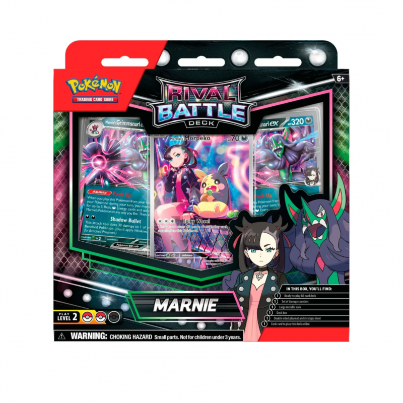 Pokémon Marnie Rival Battle Deck Ingles