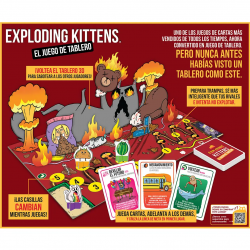 Exploding kittens - El juego de tablero