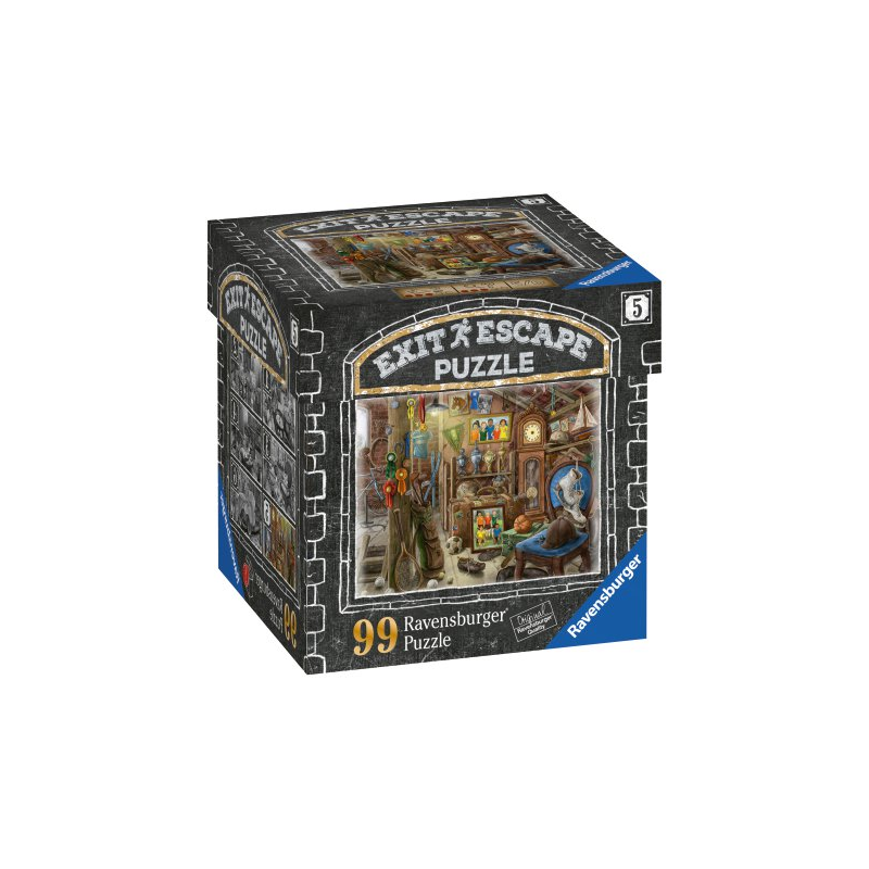 Rompecabezas de RAVENSBURGER en el ático de la mansión