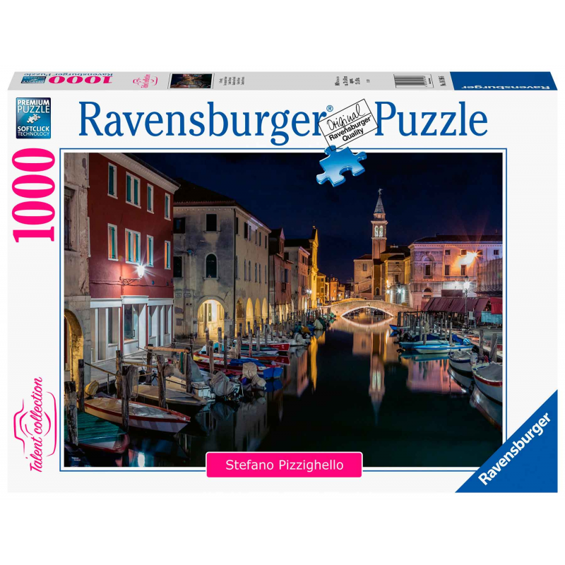 Ravensburger - Puzzle Canales de Venecia, 1000 piezas