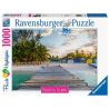 Rompecabezas Ravensburger-Maldives Paradise de 1000 piezas