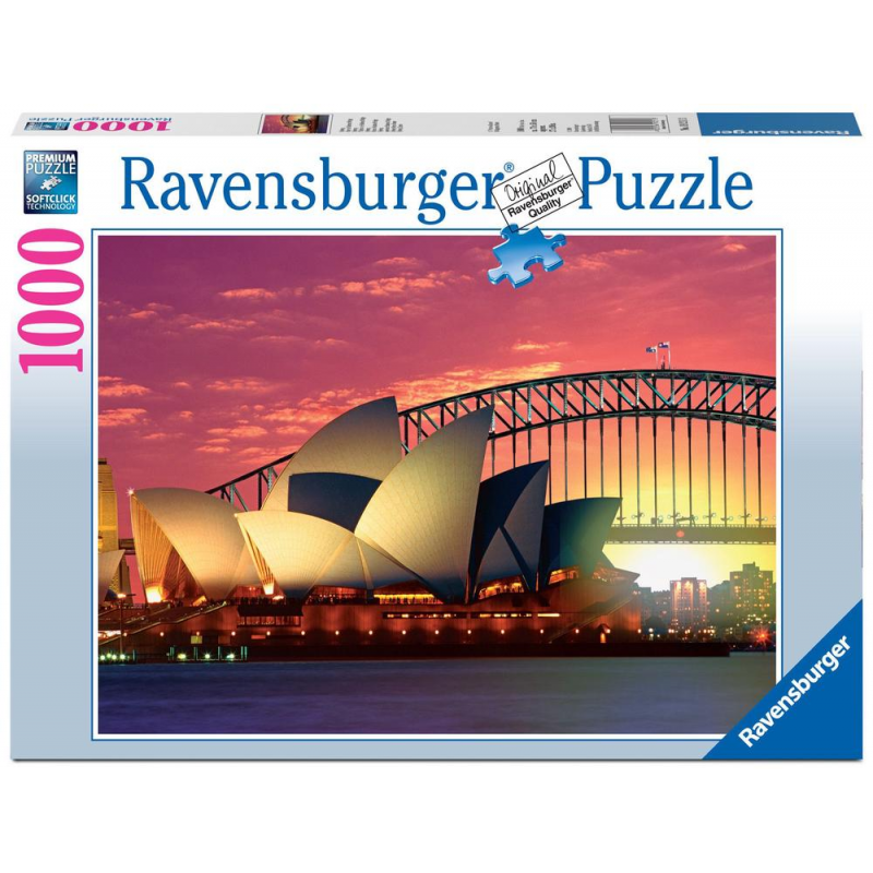 Rompecabezas Ravensburger Opera House Harbour Brg, 1000 piezas