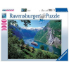 Rompecabezas Ravensburger Fiordo Noruego de 1000 piezas