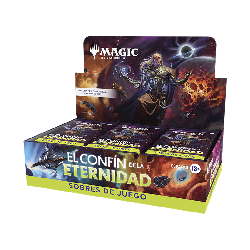 Caja de sobres de juego de El Confín de la Eternidad