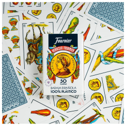 NAIPE ESPAÑOL 50C PLASTICO FOURNIER