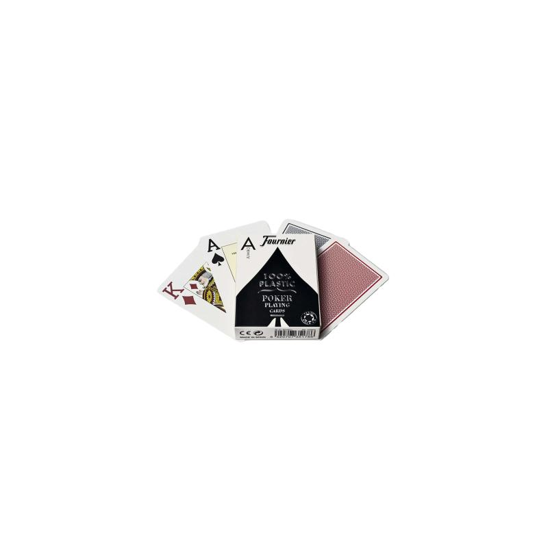 NAIPE POKER 2-JUMBO PLASTICO