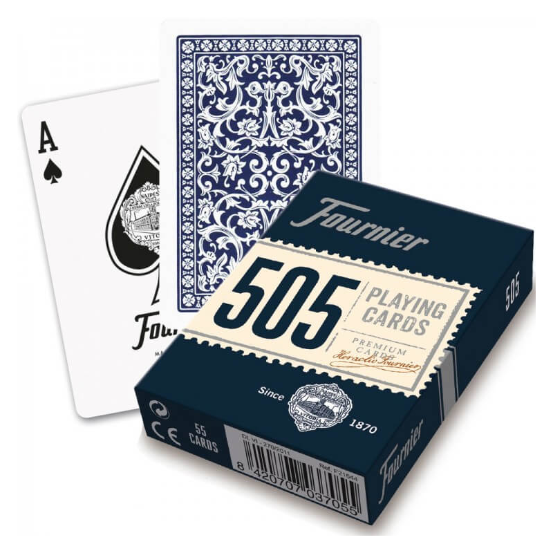 NAIPE INGLES POKER ESTUCHE CARTON