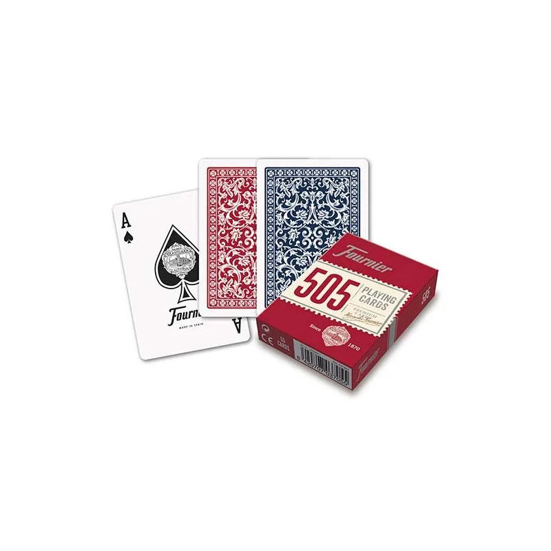 NAIPE INGLES POKER ESTUCHE CARTON
