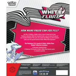 Pokémon TCG: Scarlet&Violet White Flare Binder Collection (Inglés)