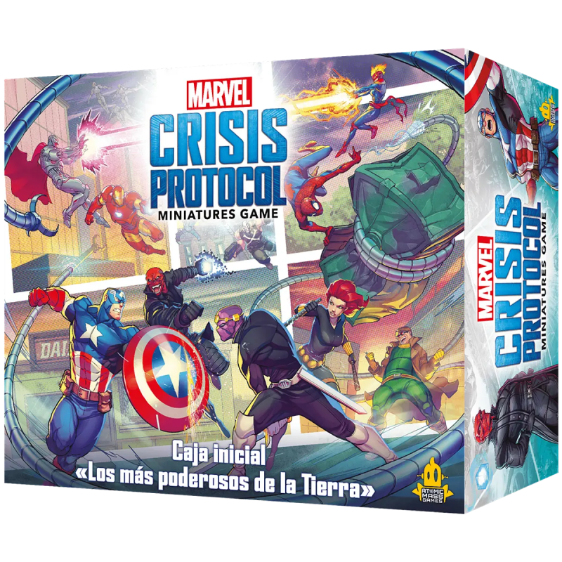 CRISIS PROTOCOL Miniatures Game Caja Inicial "Los más poderosos de la Tierra"