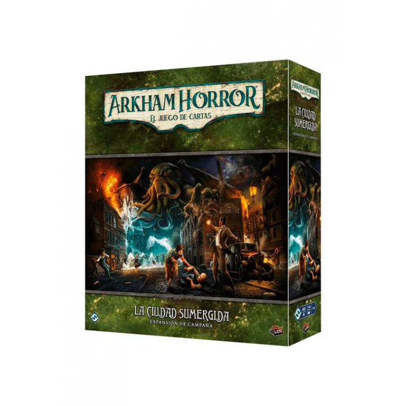 Arkham Horror LCG – La Ciudad Sumergida expansión Campaña