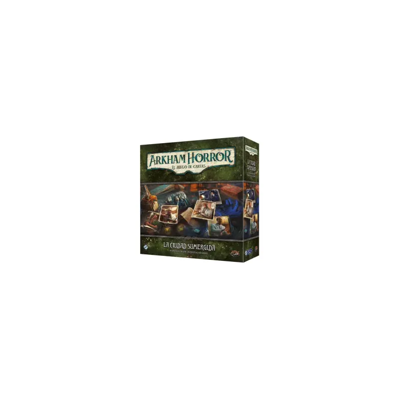 ARKHAM HORROR LCG - LA CIUDAD SUMERGIDA EXP. INVESTIGADORES