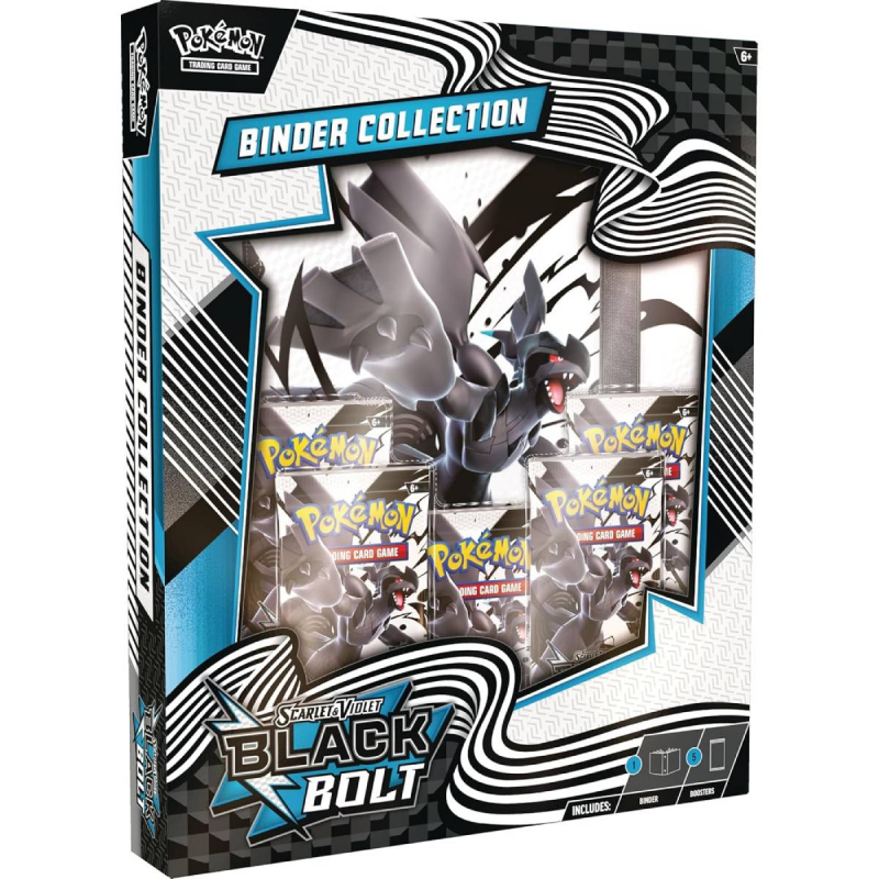 BLACK BOLT - BINDER COLLECTION INGLÉS POKEMON