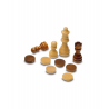 3 EN 1 AJEDREZ - DAMAS - BACKGAMMON