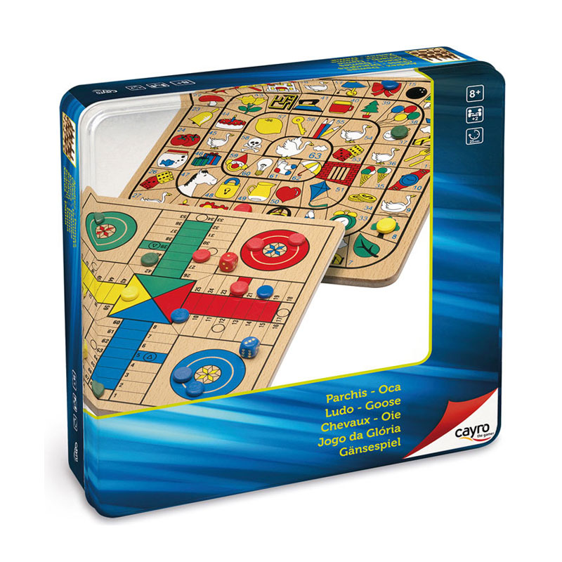 CAJA METAL PARCHIS/OCA