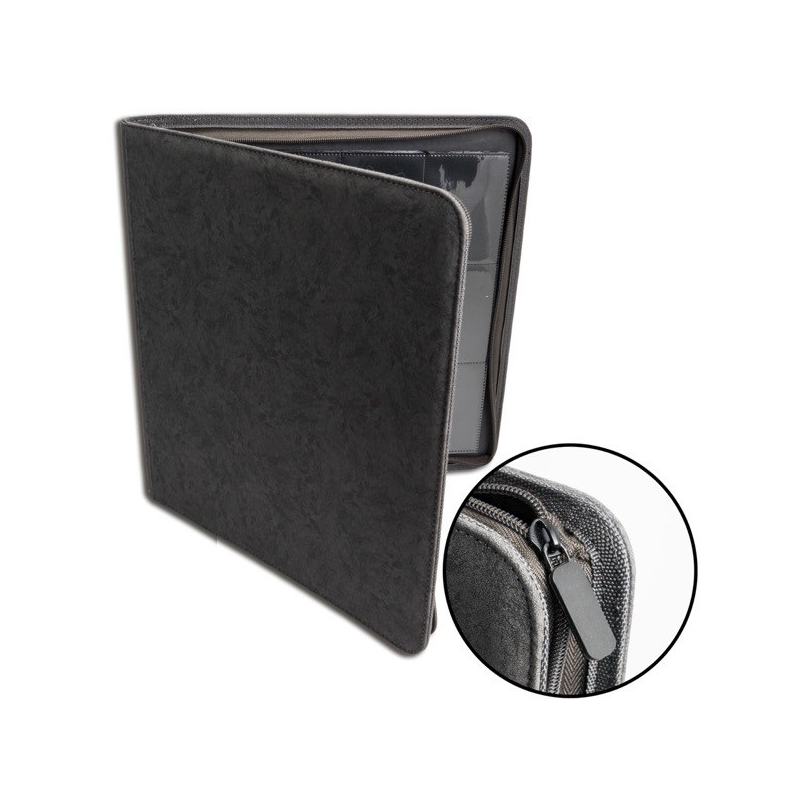 GG ESSENTIAL LINE ZIP-UP ALBUM 24-POCKET - BLACK