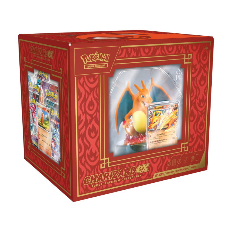 Colección superprémium Charizard ex Pokémon en español